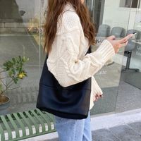 Women's Large All Seasons Pu Leather Solid Color Fashion Square Magnetic Buckle Underarm Bag sku image 2