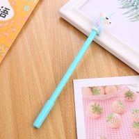 Cute Cartoon Unicorn Gel Pen Water-based Paint Pen Creative Stationery sku image 3