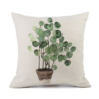 Moda Planta Mezclado Fundas De Almohada sku image 6