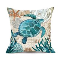 Retro Animal Ocean Blended Pillow Cases sku image 2