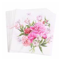 Birthday Flower Paper Party Tableware main image 3