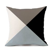 Pastoral Geometric Blended Pillow Cases sku image 6
