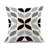 Pastoral Geometric Blended Pillow Cases sku image 7