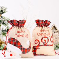 Christmas Cute Cartoon Cloth Party Gift Bags main image 6