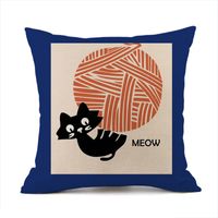 Cute Animal Linen Pillow Cases main image 2