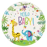 Birthday Animal Cartoon Paper Party Tableware main image 3