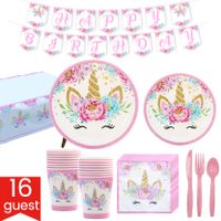 Birthday Paper Party Tableware main image 3