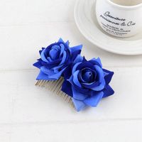 Fashion Flower Cloth Hair Combs sku image 9