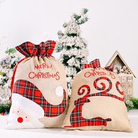 Christmas Cute Cartoon Cloth Party Gift Bags main image 3