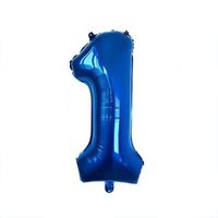 Birthday Number Aluminum Film Party Balloons 1 Piece main image 3