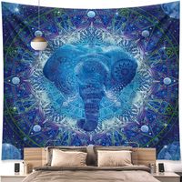 Fashion Cartoon Landscape Polyester Tapestry sku image 38