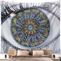 Fashion Cartoon Landscape Polyester Tapestry sku image 29