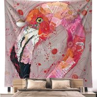Cute Animal Cartoon Landscape Polyester Tapestry sku image 40
