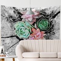 Fashion Cartoon Landscape Polyester Tapestry main image 3