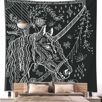 Fashion Cartoon Landscape Polyester Tapestry sku image 28