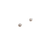 Sweet Star Moon Copper Ear Studs Inlay Zircon Copper Earrings 3 Pairs main image 4