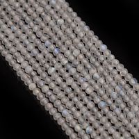 2mm Natural Stone Cut Faceted Loose Bead Faceted Small Angle Beaded sku image 4