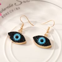 Fashion Eye Alloy Resin Plating Women's Ear Hook 1 Pair sku image 2