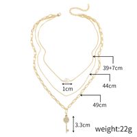 1 Piece Fashion Solid Color Alloy Chain Women's Necklace sku image 11