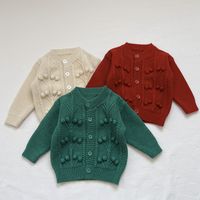 Basic Solid Color Polyacrylonitrile Fiber Hoodies & Sweaters main image 1