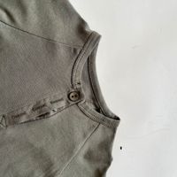 Décontractée Couleur Unie Bouton Coton Sous-vêtements Et Vêtements De Nuit main image 4