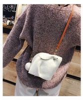 Women's Mini Plush Solid Color Cute Zipper Crossbody Bag main image 2