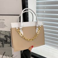 Mini Faux Cuir Vêtement De Rue Carré Sac Carré sku image 2