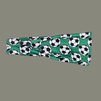 Mode Football Tuch Drucken Haarband 1 Stück sku image 15