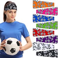 Mode Football Tuch Drucken Haarband 1 Stück main image 1