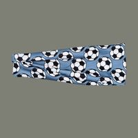 Mode Football Tuch Drucken Haarband 1 Stück sku image 16