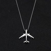 Simple Style Airplane Alloy Plating Unisex Necklace 1 Piece main image 5