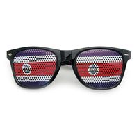 Fashion National Flag Ac Square Full Frame Men's Sunglasses sku image 35