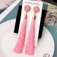 Fashion Printing Alloy Plating Women's Earrings 1 Pair main image 3