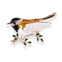 Original Design Animal Alloy Gold Plated Silver Plated Rhinestones Kid's Brooches main image 5