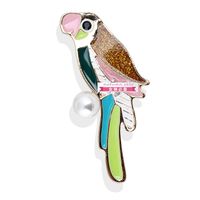 Original Design Animal Alloy Gold Plated Silver Plated Rhinestones Kid's Brooches sku image 7