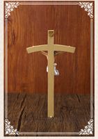 Colgante Religioso Cruz Pared-artesanías De Resina Para Decoración Colgada De Regalo main image 3