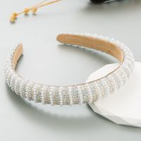 Mode Geometrisch Tuch Künstliche Perlen Strasssteine Haarband main image 4