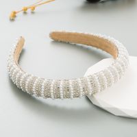 Mode Geometrisch Tuch Künstliche Perlen Strasssteine Haarband sku image 1