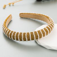 Mode Geometrisch Tuch Künstliche Perlen Strasssteine Haarband main image 6
