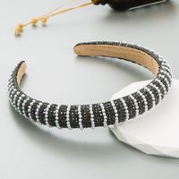 Mode Geometrisch Tuch Künstliche Perlen Strasssteine Haarband sku image 6