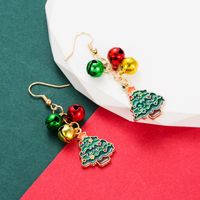Fashion Christmas Tree Alloy Enamel Women's Drop Earrings 1 Pair main image 2