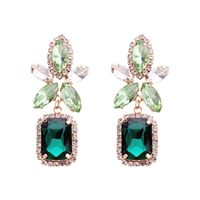 Fashion Eye Alloy Inlay Rhinestones Women's Drop Earrings 1 Pair main image 4