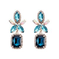 Fashion Eye Alloy Inlay Rhinestones Women's Drop Earrings 1 Pair main image 3