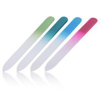 Nail Glass File Manicure Rub Strip Nail File Strip Independent Packaging Glass File Nail Tool Wholesale Random Color sku image 1