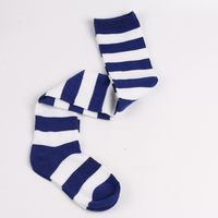 Women's Japanese Style Stripe Polyester Cotton Polyester Jacquard Socks Over The Knee Socks sku image 38