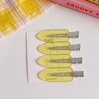 Simple Style Solid Color Plastic Hair Clip 1 Set sku image 7