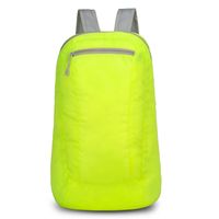 Sports Solid Color Square Zipper Functional Backpack sku image 4