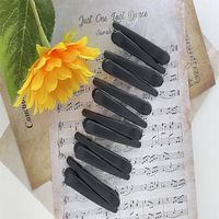 Fashion Solid Color Plastic Hair Clip main image 5
