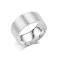 Fashion Solid Color Titanium Steel Plating Rings main image 5