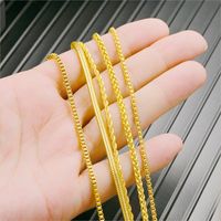 Simple Style Geometric Stainless Steel Plating Chain Necklace main image 2